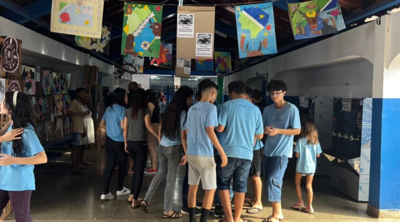 Mostra Cultural sobre o Pantanal reúne famílias na Escola Municipal Domingos Gonçalves Gomes